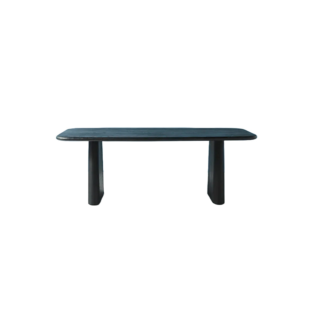 Laurel Dining Table, Charcoal