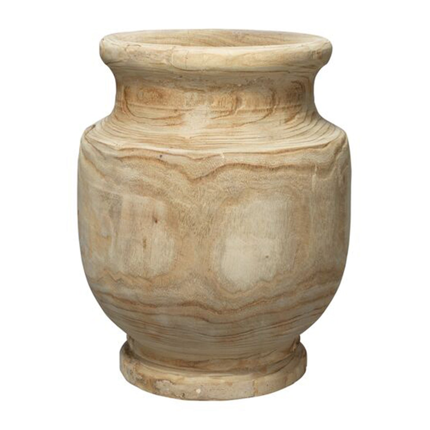 18" Laguna Wooden Vase