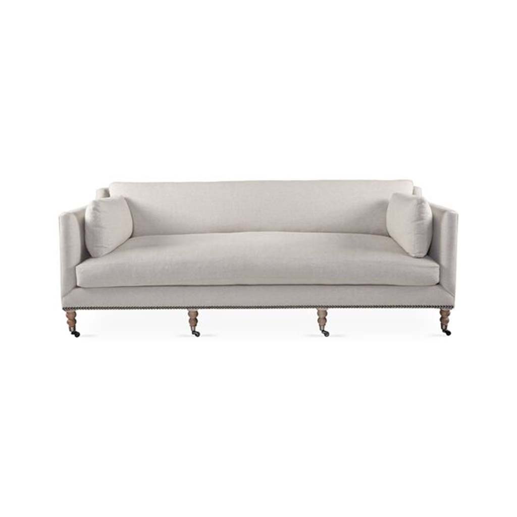 Margot 90" Linen-Blend Sofa