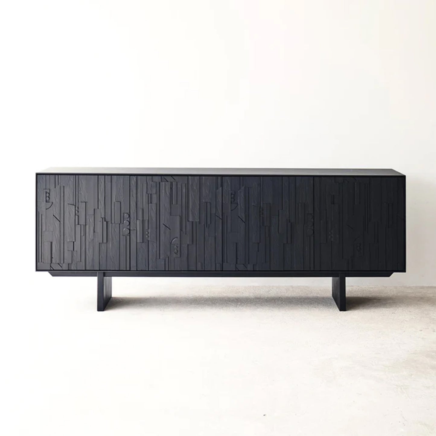 Teak Mosaic Sideboard