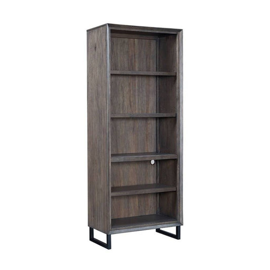 Emery Park - Harper Point Open Bookcase in Fossil Finish