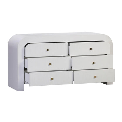 Hump 6 Drawer Dresser