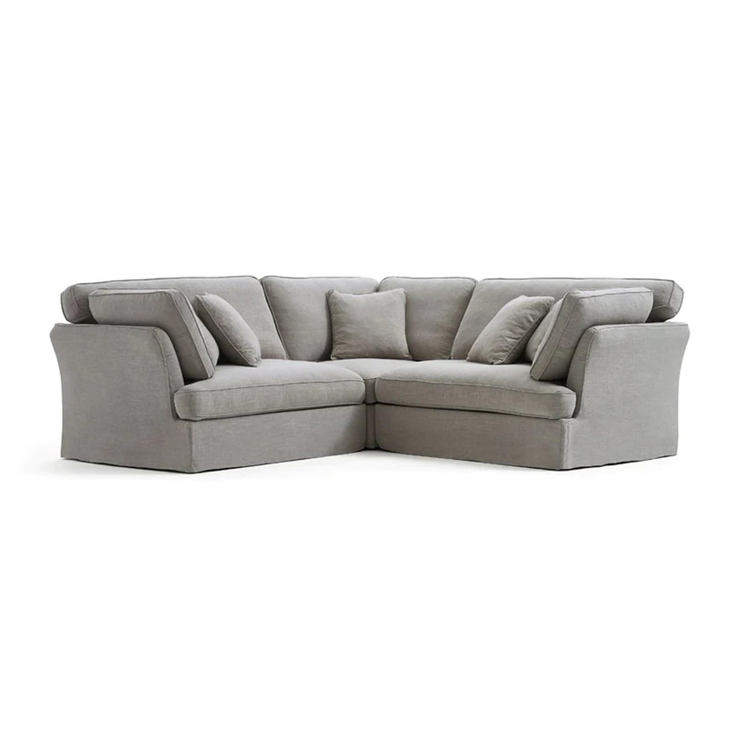 Chubby L Lounge Sectional Grey 3-Piece