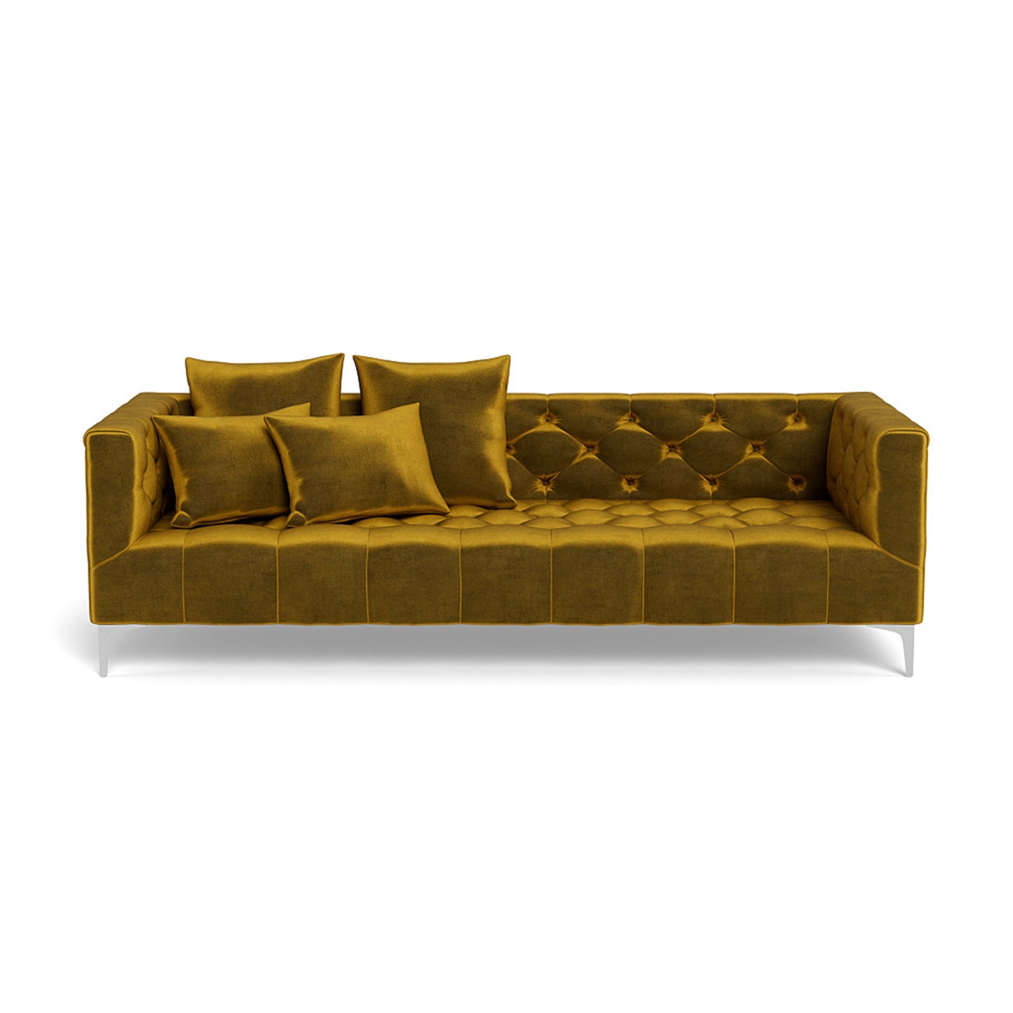 Ms. Chesterfield Fabric Sofa