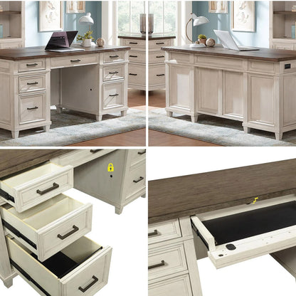 Caraway 4-Piece Executive Office Set