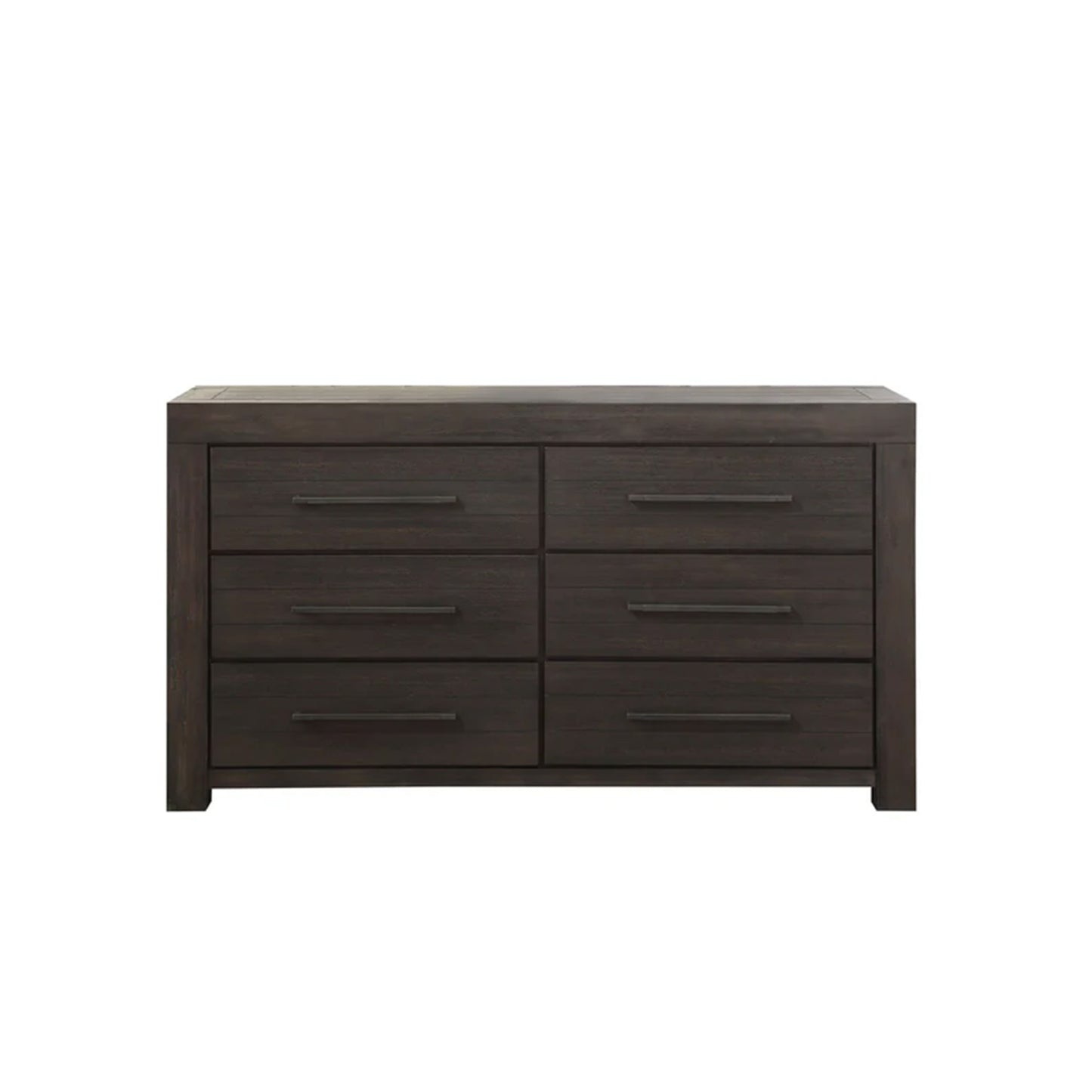 Heath Six Drawer Dresser in Basalt Grey