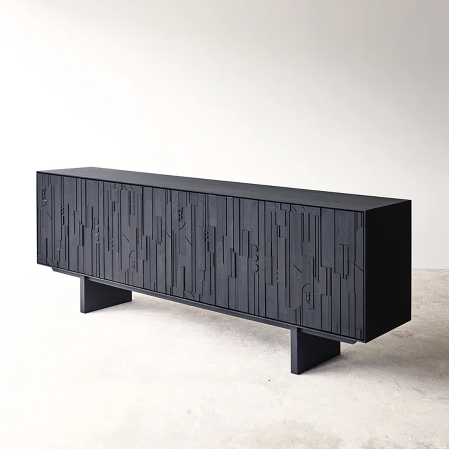 Teak Mosaic Sideboard