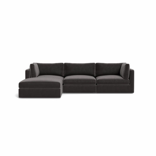 Tatum Modular 3-Seat Storage Reversible Chaise Sectional