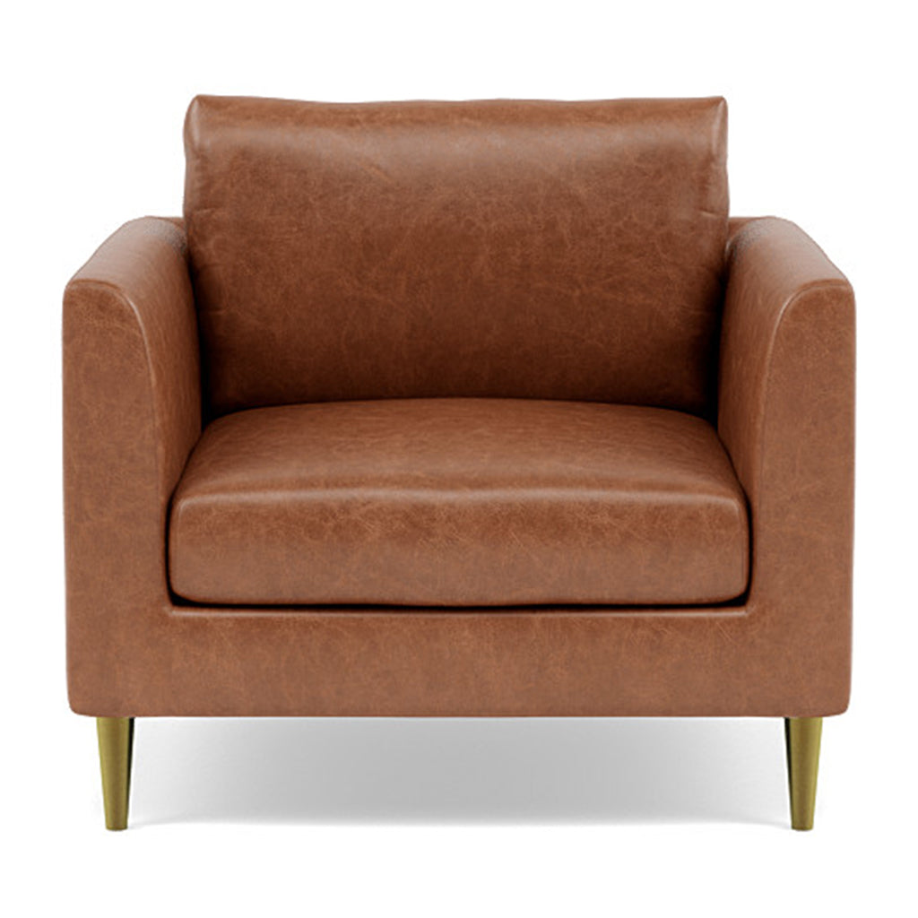 Owens Leather Accent Chair