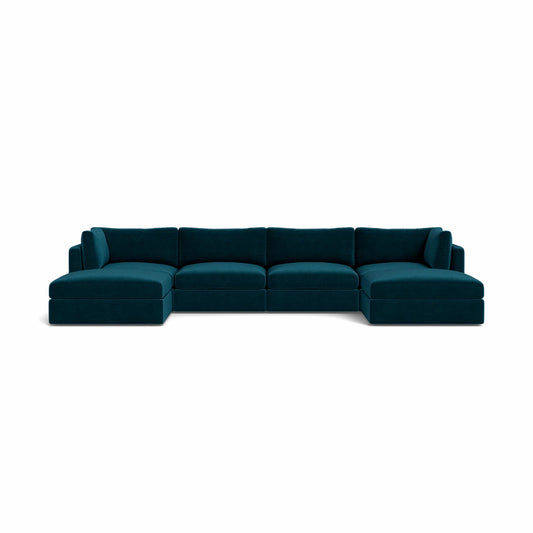 Tatum Modular U-Chaise Sectional Storage