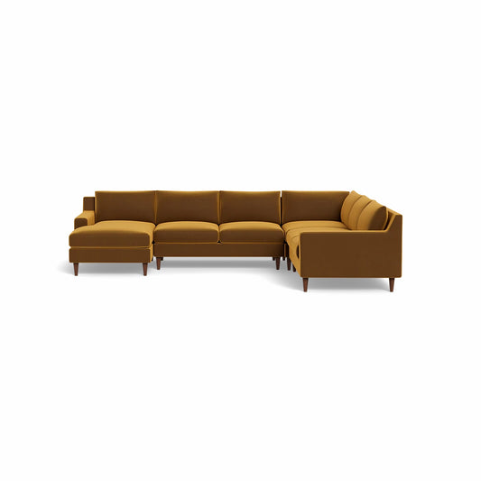 Saylor 4-Piece Corner Sectional Sofa with Left Chaise