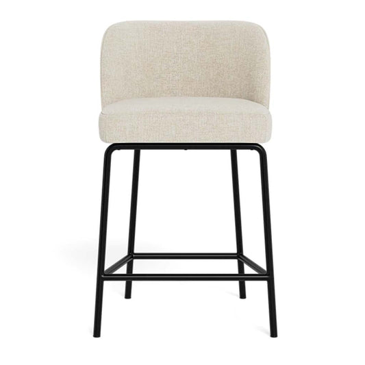 Graham Metal Framed Upholstered Counter Stool - Set of 3