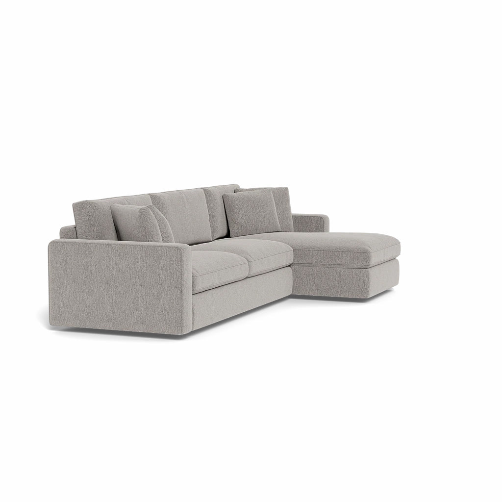 James 3-Seat Right Chaise Sectional