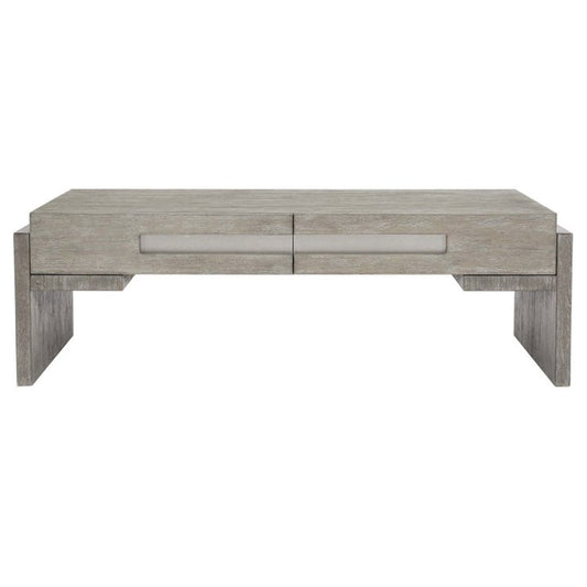 Foundations Rectangular Cocktail Table, Light Shale