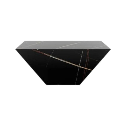 Modern Drum Coffee Table - Black