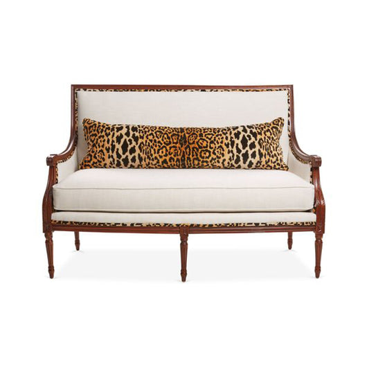 James Settee, Leopard/ Ivory Crypton