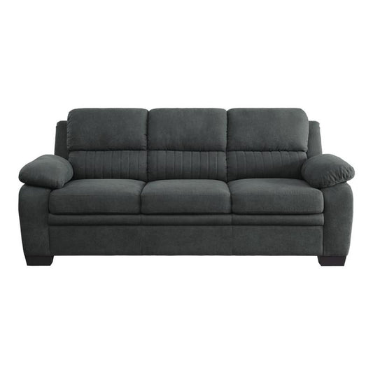 Holleman Textured Fabric Sofa with Pillow-top Arms