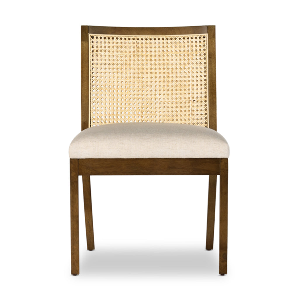 Antonia Cane Armless Dining Chair (Set of 2)