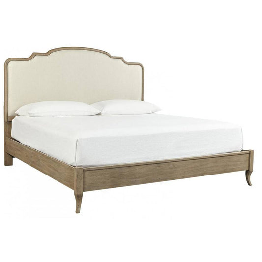 Provence King Upholstered 7 Piece Bedroom Set