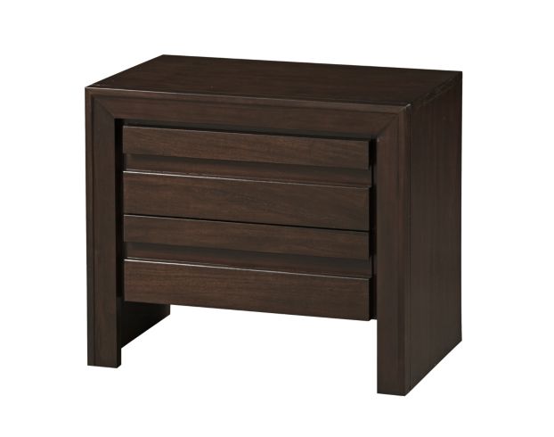 Element Nightstand in Chocolate Brown