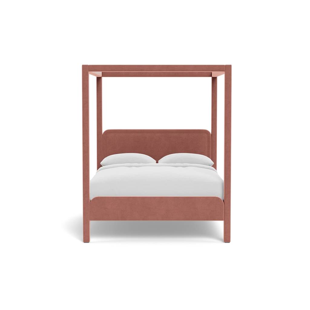 Rowan Fully Upholstered Canopy Bed Queen