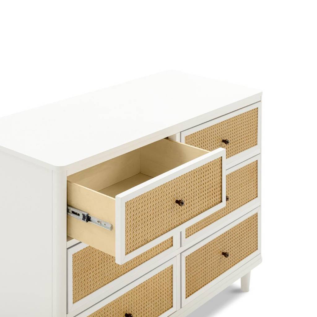 Marin Cane 6 Drawer Dresser