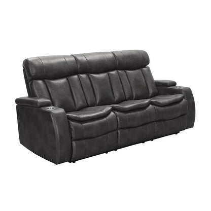 Zayne Power Reclining Leather Sofa