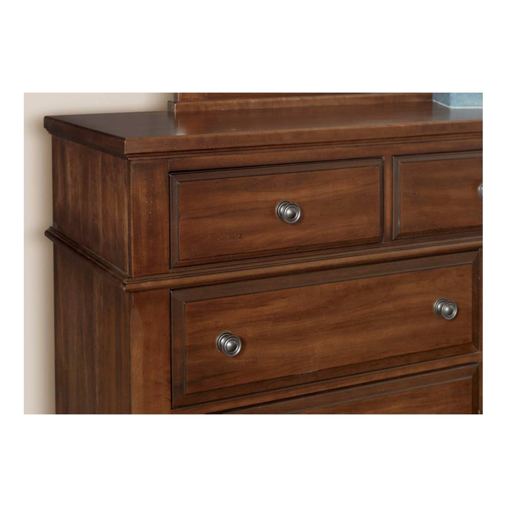 Heritage Amish Cherry 9 Drawer Dresser