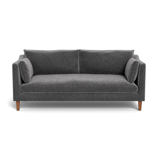 Caitlin Fabric Sofa- Wolf Performance Vintage Velvet