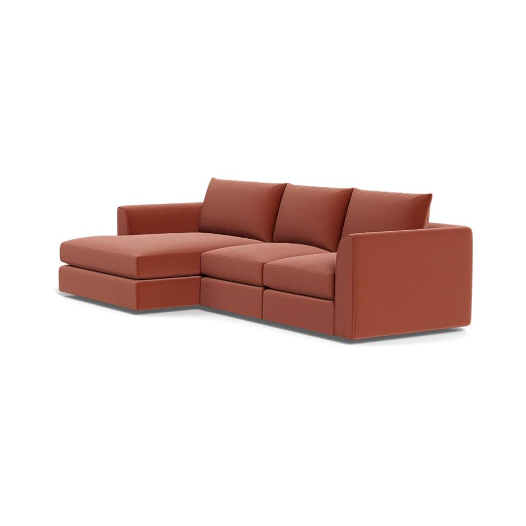 Beckham Modular 3-Seat Left Chaise Sectional