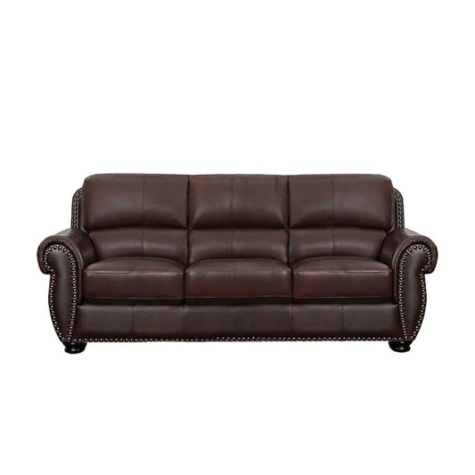 Austin Leather Sofa - Lux Home Decor