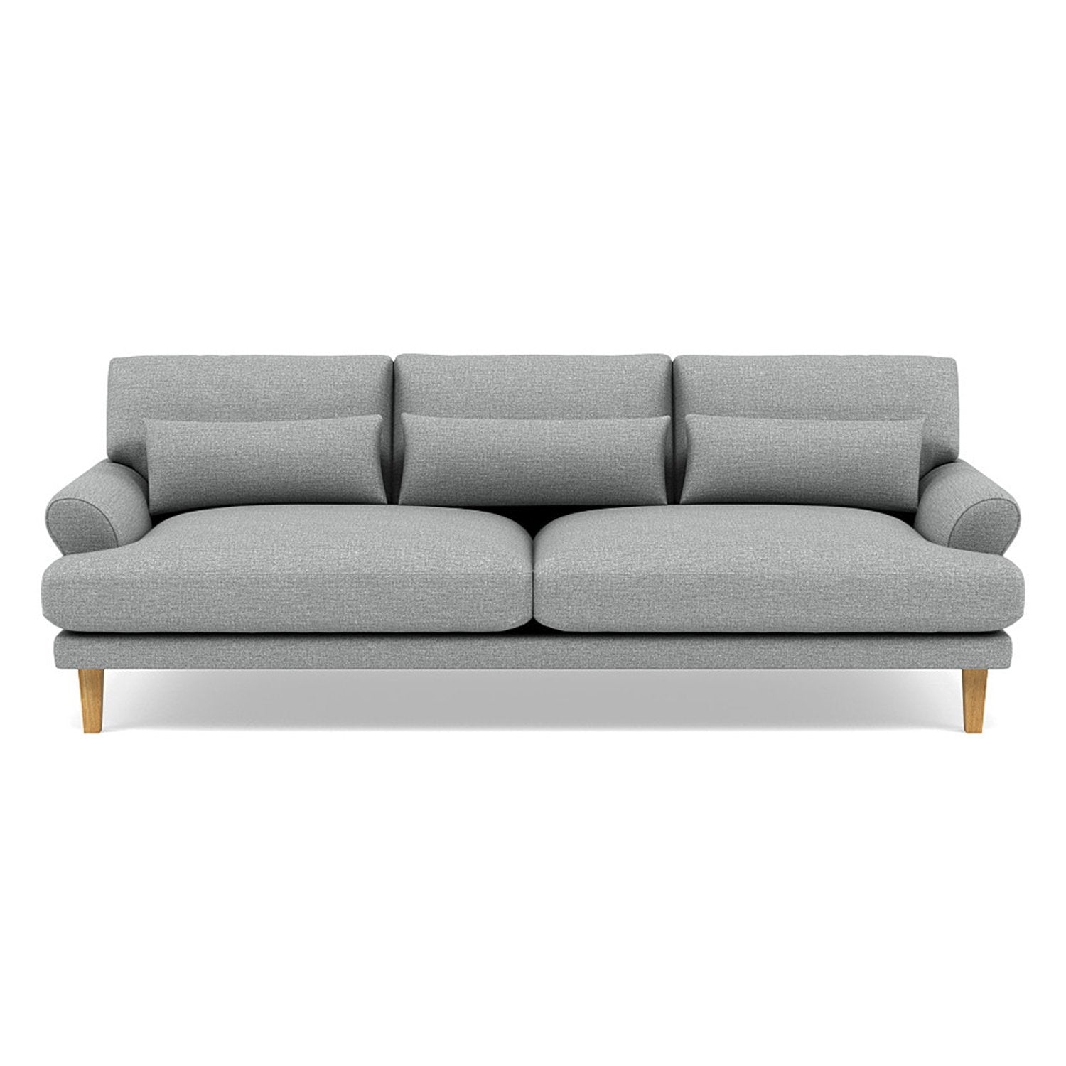 Maxwell Fabric Sofa Dove - Lux Home Decor