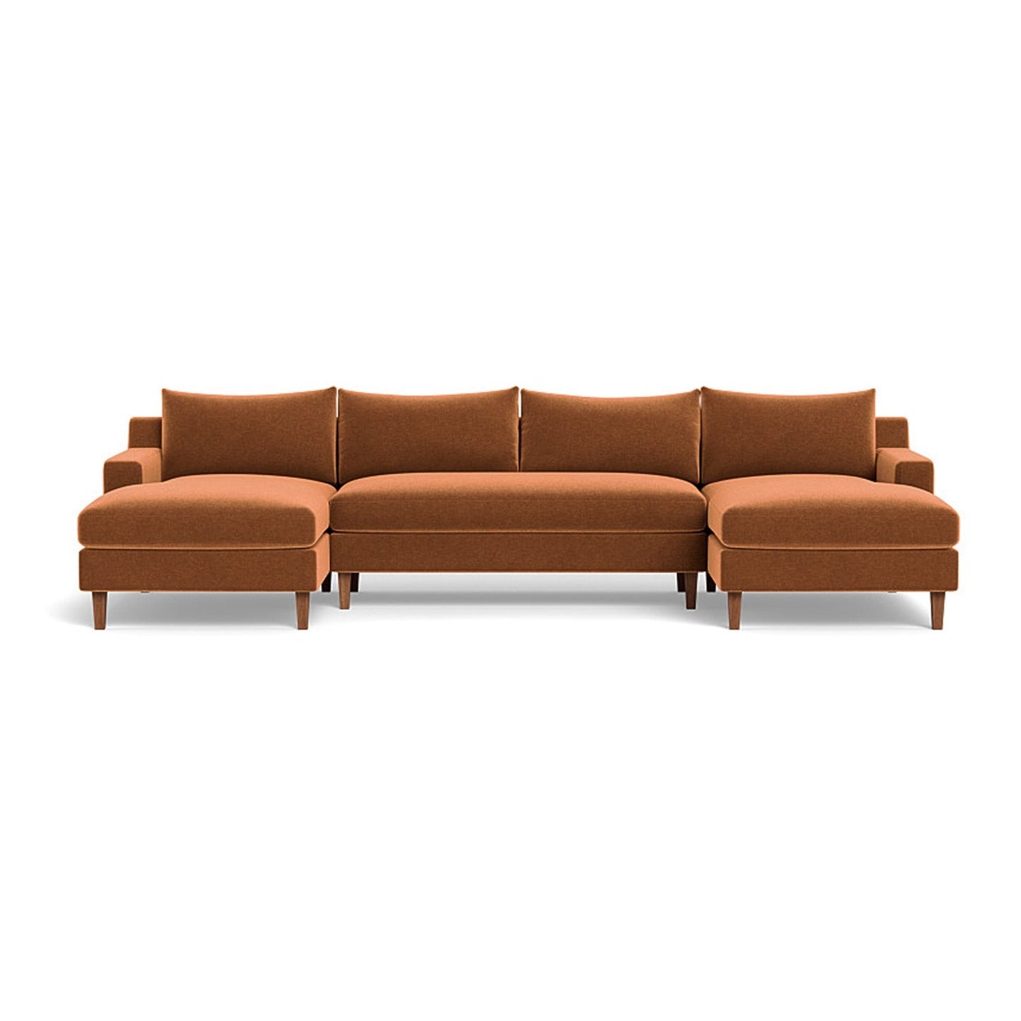 Sloan 3 Piece U Sectional - Lux Home Decor